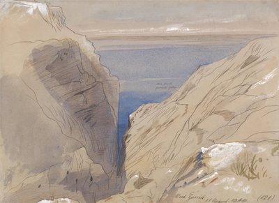 Wied Zurrik (Malta) von Edward Lear